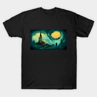 The Sky of Vincent Van Gogh (day11） T-Shirt